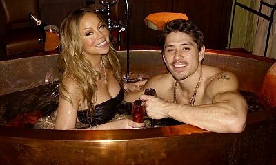 Mariah Carey and Beau Bryan Tanaka Get Cozy in Bathtub on Valentine's Day