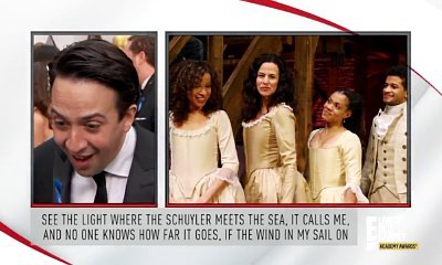 Oscars 2017: Lin-Manuel Miranda Cries Over Surprise 'Moana' Mash-Up Cover by 'Hamilton' Cast