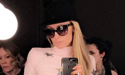 Paris Hilton Shows Off Major Underboob at New York Fashion Week