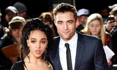 Robert Pattinson Gets Touchy-Feely With Fiancee FKA twigs at 'The Lost City of Z' London Premiere