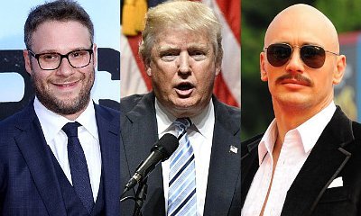 Seth Rogen Hilariously Trolls Donald Trump With Bald James Franco Pic