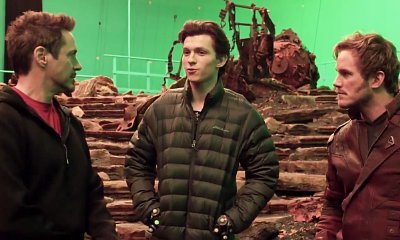 Star-Lord Meets Iron Man and Spider-Man in 'Avengers: Infinity War' First Set Video