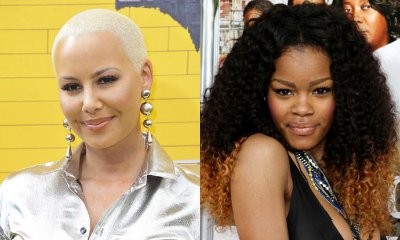 Is Amber Rose Into a Woman Now? Model Sparks Rumors She's Hooking Up With Teyana Taylor
