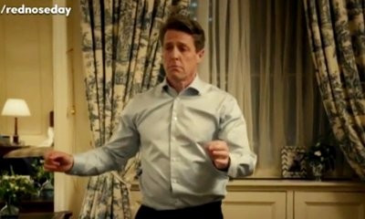 Hugh Grant Dances to Drake's Song in 'Love Actually' Short Film