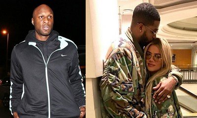 Lamar Odom and Tristan Thompson Are Fighting at Khloe Kardashian's Home