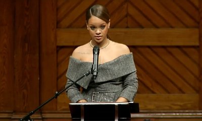 Watch Rihanna's Cheeky Speech as She's Honored as Humanitarian of the Year by Harvard