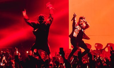 The Weeknd Brings Out Travis Scott During Paris Show