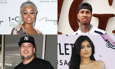Blac Chyna and Tyga Reunite Behind Rob Kardashian and Kylie Jenner's Back