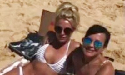 Britney Spears Shows Off Her Toned Body in Skimpy Bikini