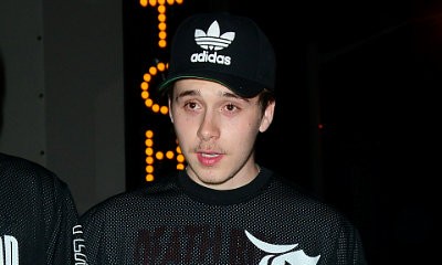 Brooklyn Beckham Debuts New Mustache While Keeping His Controversial Tattoo Hidden