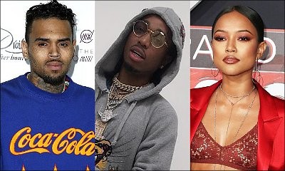 Feeling Betrayed? Chris Brown Is 'Livid' Over Quavo's Relationship With Ex Karrueche Tran