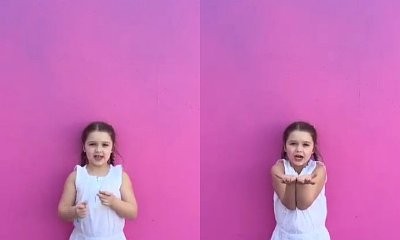 Watch! Harper Beckham Singing Happy Birthday to Mom Victoria Is Just Too Cute