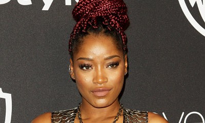 Keke Palmer Flaunts Nipple Piercings as She Parties in Skintight Dress