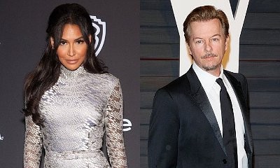 Naya Rivera and David Spade Cuddling in Swimming Pool in Hawaii