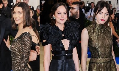 Bella Hadid, Dakota Johnson and Frances Bean Cobain Violate Smoking Ban at Met Gala