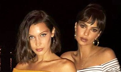 Naughty Bella Hadid Gropes Emily Ratajkowski's Boobs After Fashion Mishap at Cannes
