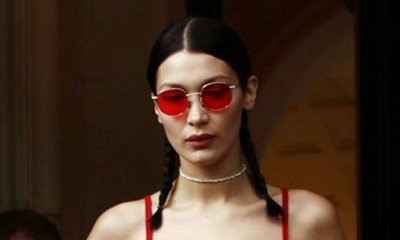 Bella Hadid Parades Her Hot Bod in Skimpy Bikini in Monaco