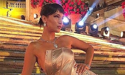 Bella Hadid Turns Heads in Daring Dress as She Debuts Short Bangs at Perfume Launch in Italy