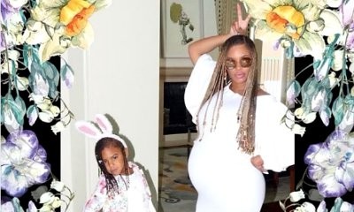 Heavily Pregnant Beyonce Looks Worn Out When Running Errands With Daughter Blue Ivy