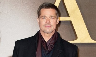 Brad Pitt Flashes a Glimpse of New Motorcycle Tattoo on His Arm