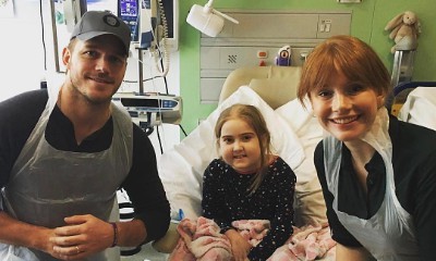 Chris Pratt and Bryce Dallas Howard Make Special Visit to Children's Hospital in London