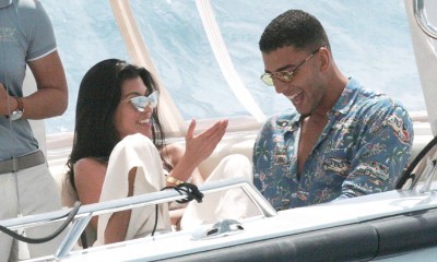 Kourtney Kardashian Bares Butt and Sideboob in Another Yacht Date With Younes Bendjima