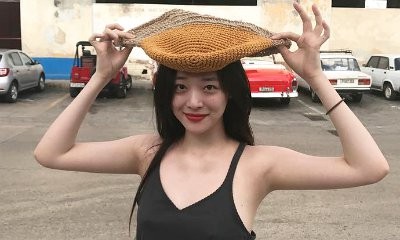 Ex f(x) Member Sulli Stirs Debate as She Goes Braless During Cuban Vacation