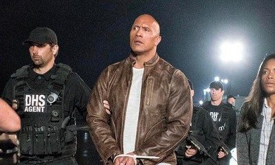 The Rock Shares 'Rampage' Set Photos