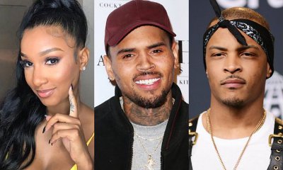 Jealous Bernice Burgos Wants Chris Brown to Replace T.I. Amid Tiny Baby Rumors
