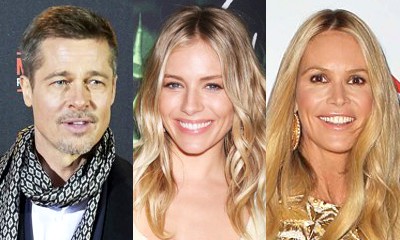 Living Life to the Fullest! Brad Pitt Caught Cozying Up to Sienna Miller and Elle Macpherson