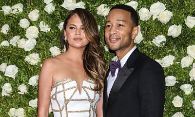Chrissy Teigen Accidentally Flashes Bare Boob When Dancing With John Legend During His Concert