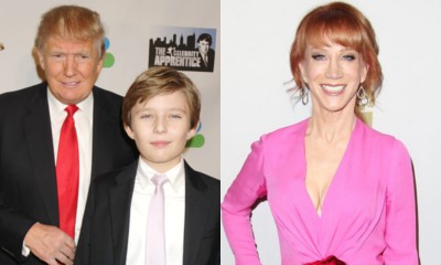 Donald Trump's Son Barron Thought It Was His Dad in Kathy Griffin's Beheaded Image