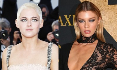 Kristen Stewart Nearly Exposes Bare Chest During Photo Shoot With Stella Maxwell