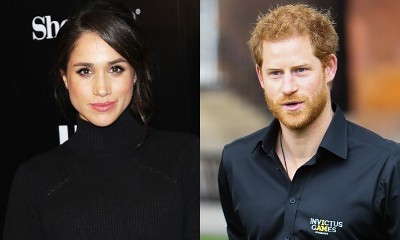 Getting Serious? Meghan Markle Wears Gold Diamond Ring From Prince Harry