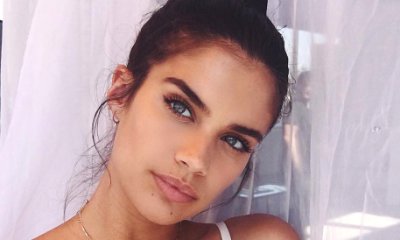 Sara Sampaio Strips Down to Sheer Lingerie in Sultry New Slefie