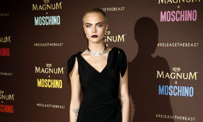 Cara Delevingne Goes Braless in Sheer Top, Exposes Naked Butt for GQ