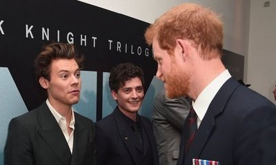 Harry Styles Meets Prince Harry During 'Dunkirk' Premiere in London