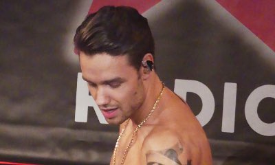 Liam Payne Goes Topless During Intimate Performance of 'Strip That Down'