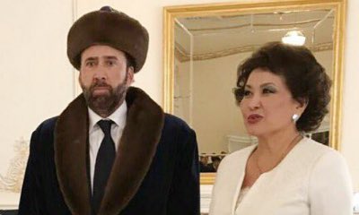 Nicolas Cage's Photo in Kazakhstani Garb Sparks Hilarious Memes on Twitter