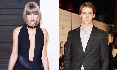 Taylor Swift and Joe Alwyn Hide Behind Umbrella While Heading to the Gym