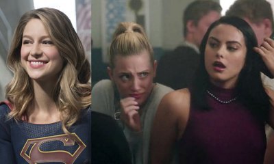 A 'Supergirl'/'Riderdale' Crossover? Melissa Benoist Drops by Pop's in Set Photo