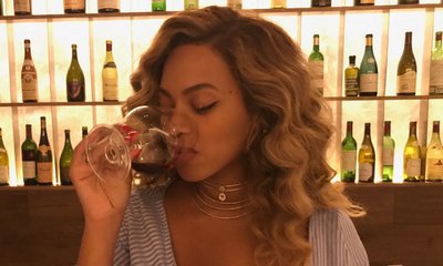 Beyonce Slammed for Posting Pic of Herself Sipping Wine: 'Hope She's Not Feeding the Twins!'