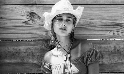 Braless Hailey Baldwin Flashes Underboob in Barely-There Outfit