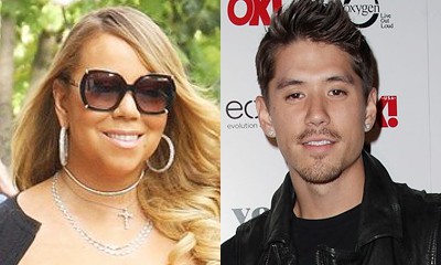 Busty Mariah Carey Sizzling in Laced Corset While Holding Hands With Toy Boy Bryan Tanaka