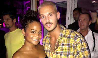 Christina Milian Caught Locking Lips With Rumored Beau Matt Pokora in St. Tropez