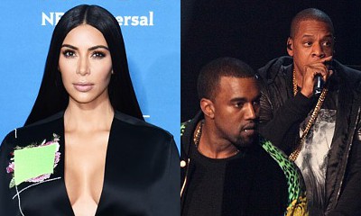 Here's How Kim Kardashian Feels About Being Blamed for Kanye West and Jay-Z's Beef