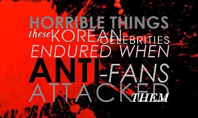 Horrible Things These Korean Celebrities Endured When Anti-Fans Attacked Them