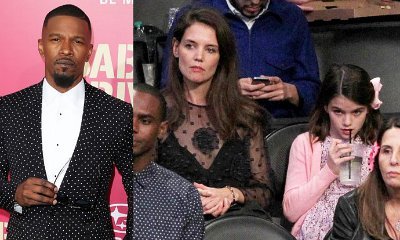 Can't Hide It Anymore? Jamie Foxx Joins Katie Holmes and Suri on Day Outing