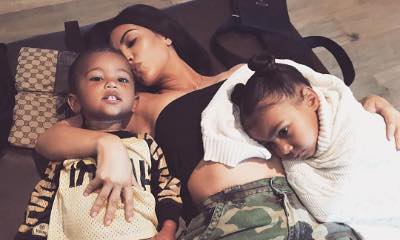 Kim Kardashian Reveals North West Low-Key Hates Her Brother Saint