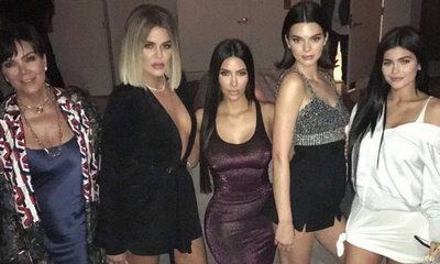 Kylie Jenner Gets Voluptuous Ice Sculpture on Her 20th Birthday
